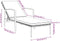 vidaXL - Ligbedden - 2 - st - met - tafel - poly - rattan - bruin