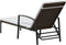 vidaXL - Ligbedden - 2 - st - met - tafel - poly - rattan - bruin