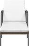 vidaXL - Ligbedden - 2 - st - met - tafel - poly - rattan - bruin