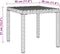 vidaXL - Ligbedden - 2 - st - met - tafel - poly - rattan - grijs