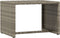vidaXL - Ligbedden - 2 - st - met - tafel - poly - rattan - grijs