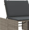 vidaXL - Ligbedden - 2 - st - met - tafel - poly - rattan - grijs