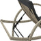 vidaXL - Ligbedden - 2 - st - met - tafel - poly - rattan - lichtgrijs