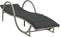 vidaXL - Ligbedden - 2 - st - met - tafel - poly - rattan - lichtgrijs