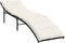 vidaXL - Ligbedden - 2 - st - met - tafel - poly - rattan - zwart