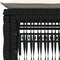 vidaXL - Ligbedden - 2 - st - met - tafel - poly - rattan - zwart
