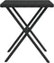 vidaXL - Ligbedden - 2 - st - met - tafel - poly - rattan - zwart