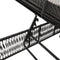 vidaXL - Ligbedden - 2 - st - met - tafel - poly - rattan - zwart