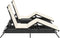 vidaXL - Ligbedden - 2 - st - met - tafel - poly - rattan - zwart