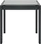 vidaXL - Ligbedden - 2 - st - met - tafel - textileen - en - staal