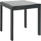 vidaXL - Ligbedden - 2 - st - met - tafel - textileen - en - staal