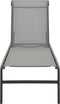 vidaXL - Ligbedden - 2 - st - met - tafel - textileen - en - staal