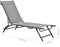 vidaXL - Ligbedden - 2 - st - textileen - en - staal