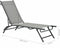 vidaXL - Ligbedden - 2 - st - textileen - en - staal