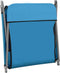 vidaXL - Ligbedden - inklapbaar - 2 - st - staal - en - stof - blauw