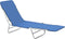 vidaXL - Ligbedden - inklapbaar - 2 - st - staal - en - stof - blauw