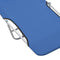 vidaXL - Ligbedden - inklapbaar - 2 - st - staal - en - stof - blauw