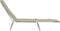 vidaXL - Ligbedden - inklapbaar - 2 - st - staal - en - stof - taupe