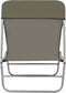 vidaXL - Ligbedden - inklapbaar - 2 - st - staal - en - stof - taupe