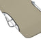 vidaXL - Ligbedden - inklapbaar - 2 - st - staal - en - stof - taupe