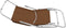 vidaXL - Ligbedden - inklapbaar - 2 - st - textileen - taupe