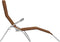 vidaXL - Ligbedden - inklapbaar - 2 - st - textileen - taupe
