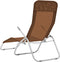 vidaXL - Ligbedden - inklapbaar - 2 - st - textileen - taupe
