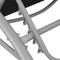 vidaXL - Ligbedden - met - tafel - aluminium - zwart