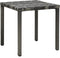 vidaXL - Ligbedden - met - tafel - poly - rattan - antraciet