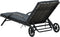 vidaXL - Ligbedden - met - tafel - poly - rattan - antraciet