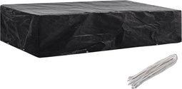 vidaXL - Ligbeddenhoes - met - 8 - oogjes - 218x77x55 - cm
