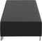 vidaXL - Ligbedhoes - 420D - 203x81x25/63 - cm - oxford - zwart