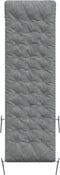vidaXL - Ligbedkussen - 160x50x10 - cm - kunstsuède - grijs