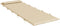 vidaXL - Ligbedkussen - 180x60x3 - cm - oxford - stof - beige