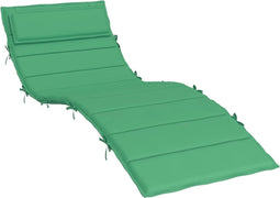 vidaXL - Ligbedkussen - 180x60x3 - cm - oxford - stof - groen