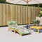 vidaXL - Ligbedkussen - 180x60x3 - cm - oxford - stof - meerkleurig