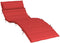 vidaXL - Ligbedkussen - 180x60x3 - cm - oxford - stof - rood