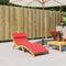 vidaXL - Ligbedkussen - 180x60x3 - cm - oxford - stof - rood