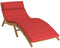 vidaXL - Ligbedkussen - 180x60x3 - cm - oxford - stof - rood