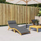 vidaXL - Ligbedkussen - 180x60x3 - cm - oxford - stof - antracietkleurig
