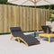 vidaXL - Ligbedkussen - 180x60x3 - cm - oxford - stof - zwart