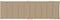 vidaXL - Ligbedkussen - 186x58x3 - cm - oxford - stof - beige