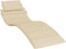 vidaXL - Ligbedkussen - 186x58x3 - cm - oxford - stof - beige