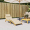 vidaXL - Ligbedkussen - 186x58x3 - cm - oxford - stof - beige