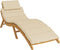 vidaXL - Ligbedkussen - 186x58x3 - cm - oxford - stof - beige