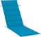 vidaXL - Ligbedkussen - 186x58x3 - cm - oxford - stof - blauw
