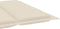 vidaXL - Ligbedkussen - 186x58x3 - cm - oxford - stof - crèmekleurig