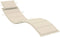 vidaXL - Ligbedkussen - 186x58x3 - cm - oxford - stof - crèmekleurig