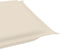 vidaXL - Ligbedkussen - 186x58x3 - cm - oxford - stof - crèmekleurig