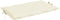 vidaXL - Ligbedkussen - 186x58x3 - cm - oxford - stof - crèmekleurig